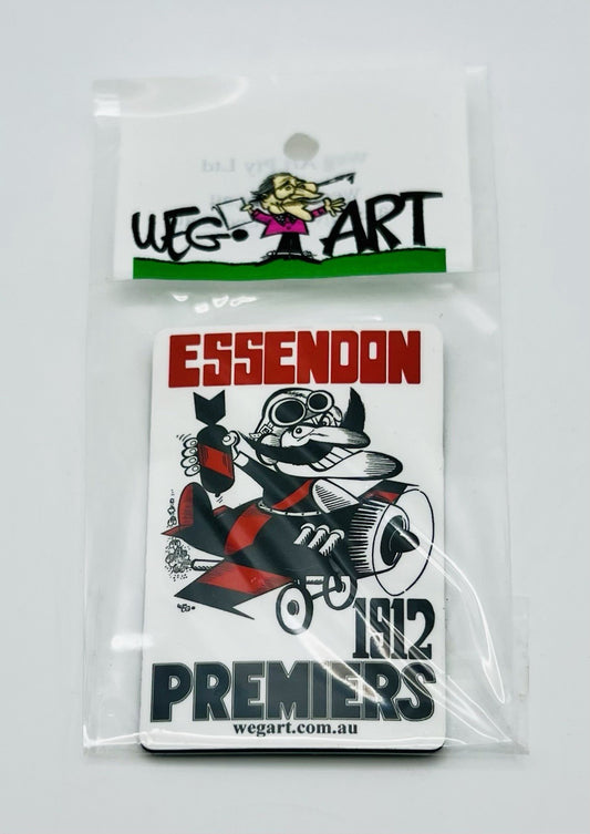 WEG WegArt Premiers Fridge Magnet - Essendon 1912