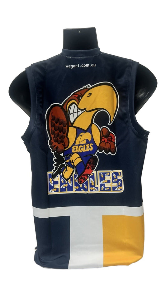 WegArt WEG Football Jumper West Coast Eagles - Small