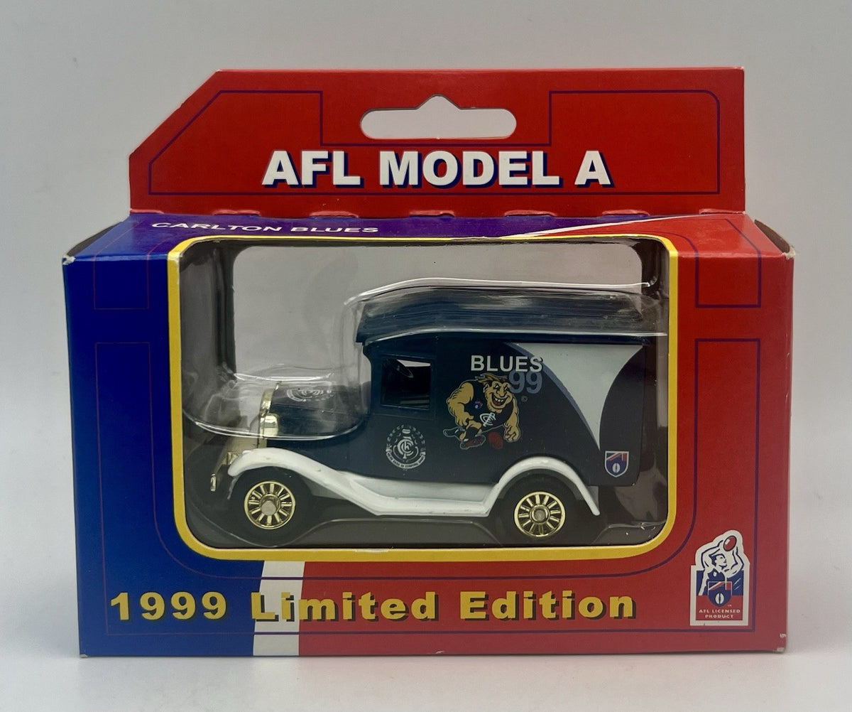 Vintage AFL Footy Car 1999 Limited Edition Model A Ford - Carlton Blues