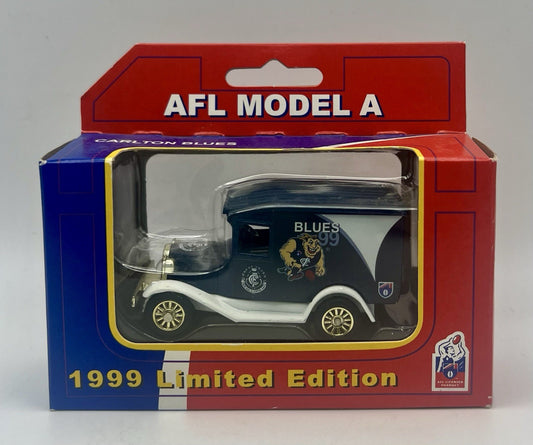Vintage AFL Footy Car 1999 Limited Edition Model A Ford - Carlton Blues