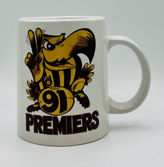 WegArt WEG Premiers Mug  - Hawthorn Hawks 1991