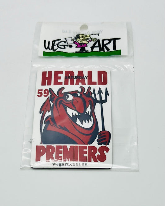 WEG WegArt Premiers Fridge Magnet - Melbourne Demons 1959