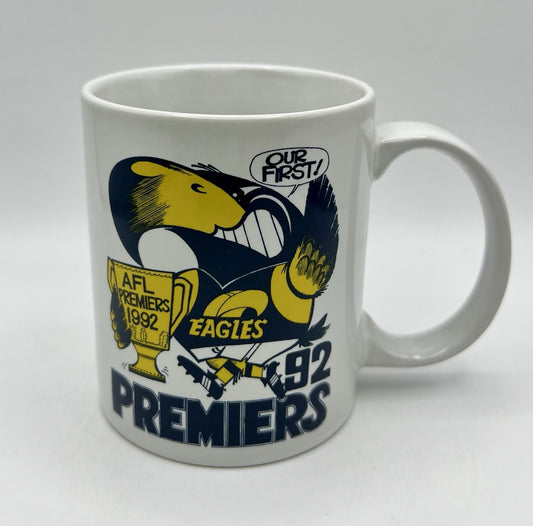 WegArt WEG Premiers Mug - West Coast Eagles 1992