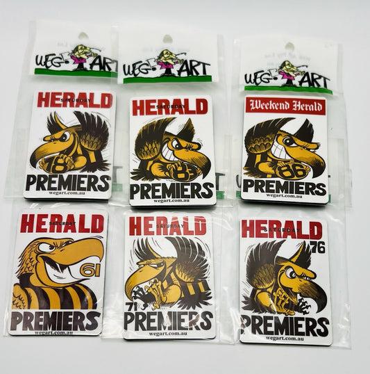 WEG WegArt Premiers Fridge Magnet - Hawthorn Hawks 2015