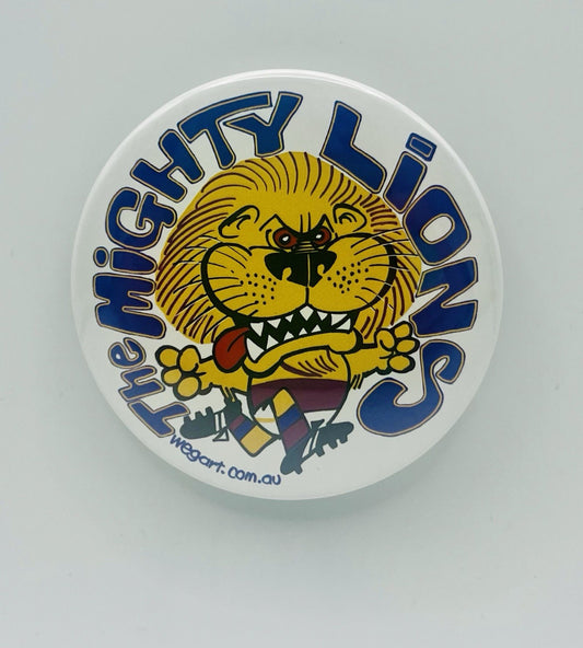 WEG WegArt Metal Fridge Magnet - Brisbane Lions