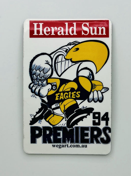 WEG WegArt Premiers Fridge Magnet - West Coast Eagles 1994
