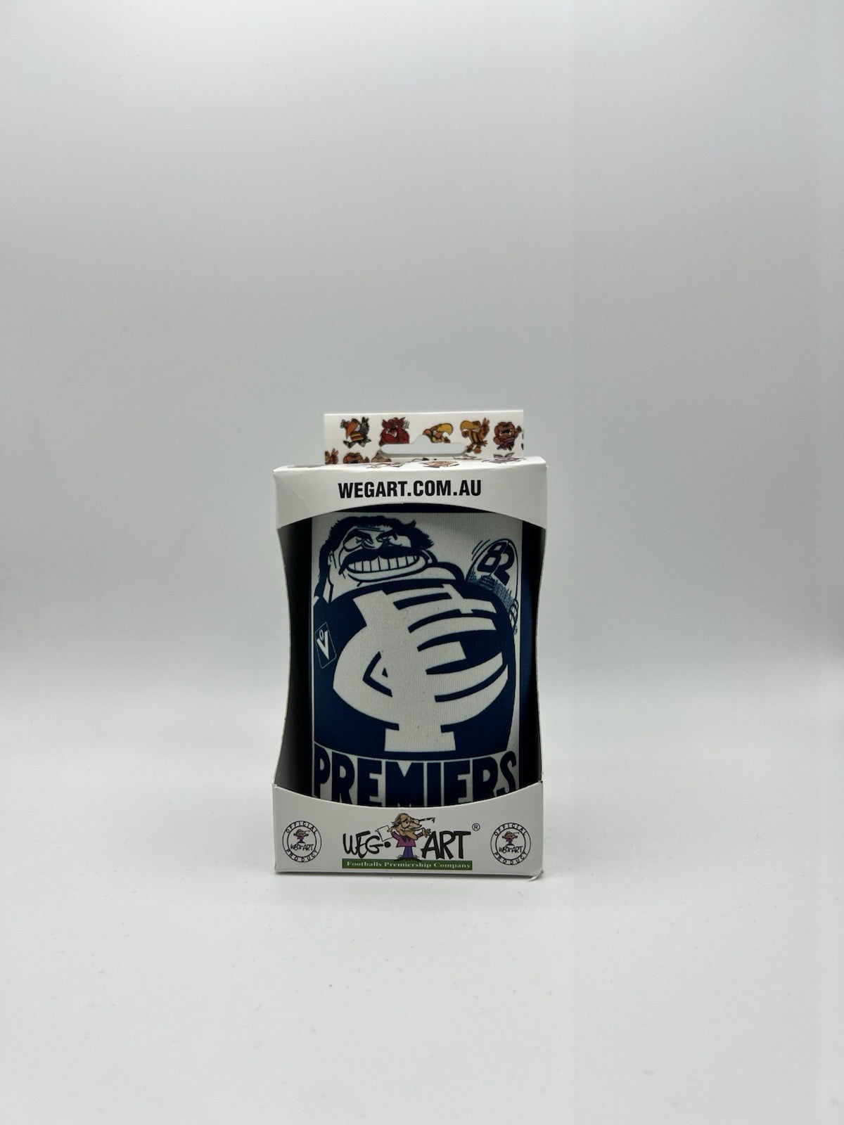 WegArt WEG Premiers Stubby Holder Can Cooler - Carlton Blues 1982