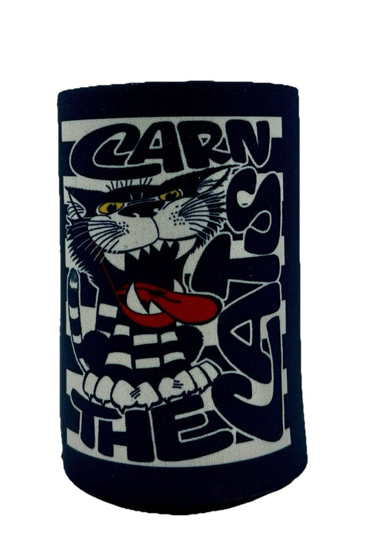 WegArt Stubby Holder Can Cooler - Geelong Cats “Carn The Cats”