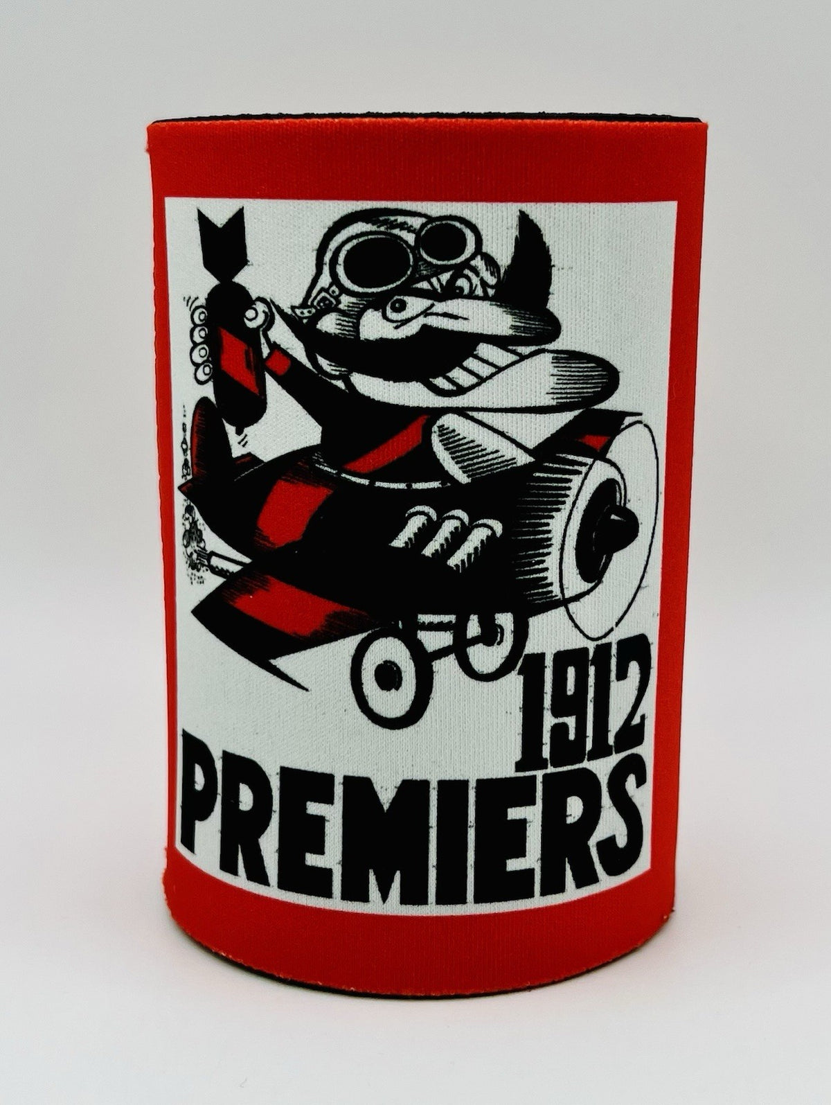 WegArt WEG Premiers Stubby Holder Can Cooler - Essendon Bombers 1912