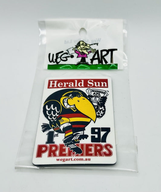 WEG WegArt Premiers Fridge Magnet - Adelaide Crows 1997