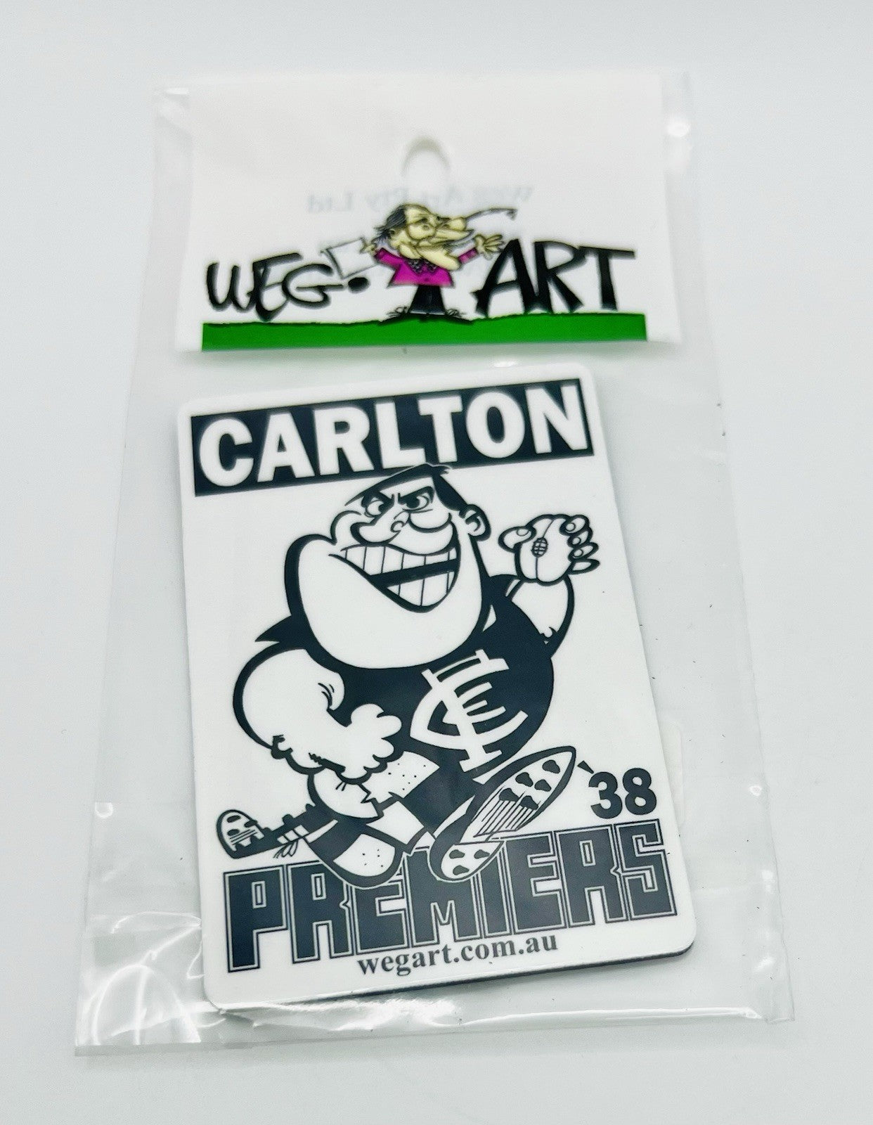 WEG WegArt Premiers Fridge Magnet - Carlton Blues 1938