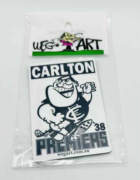 WEG WegArt Premiers Fridge Magnet - Carlton Blues 1938