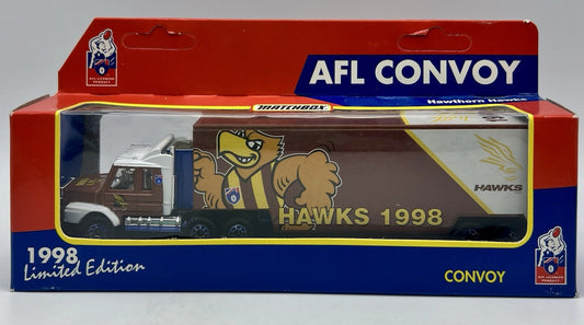 Vintage AFL Convoy 1998 Limited Edition Die-Cast Semi Trailer - Hawthorn Hawks