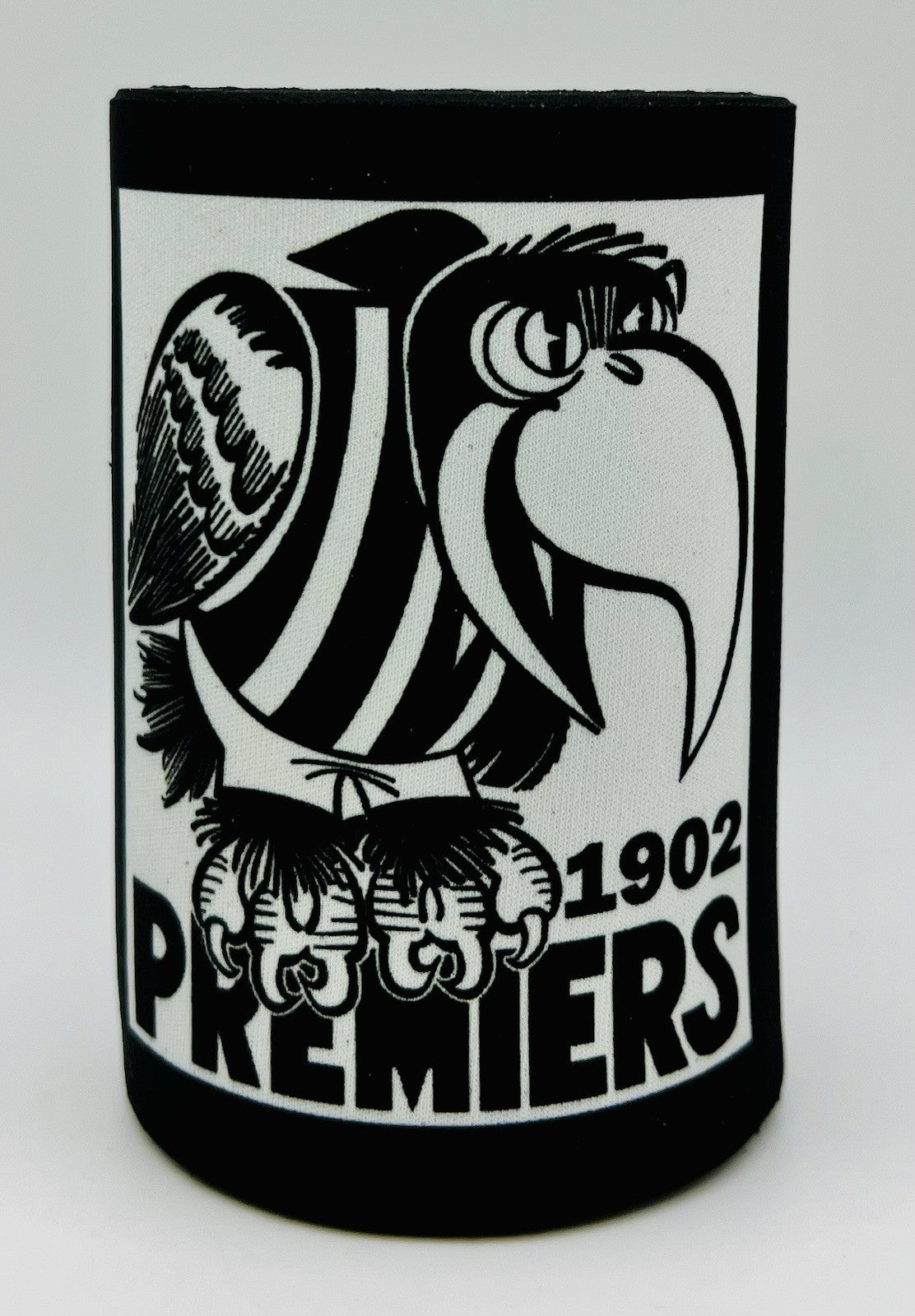 WegArt WEG Premiers Stubby Holder Can Cooler - Collingwood Magpies 1902