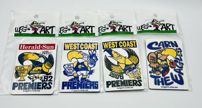 WEG WegArt Premiers Fridge Magnet - West Coast Eagles 2018