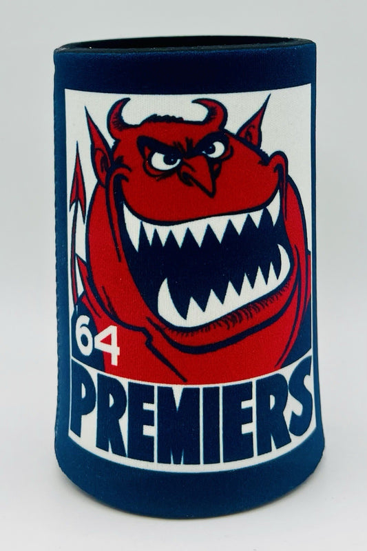 WegArt WEG Premiers Stubby Holder Can Cooler - Melbourne Demons 1964
