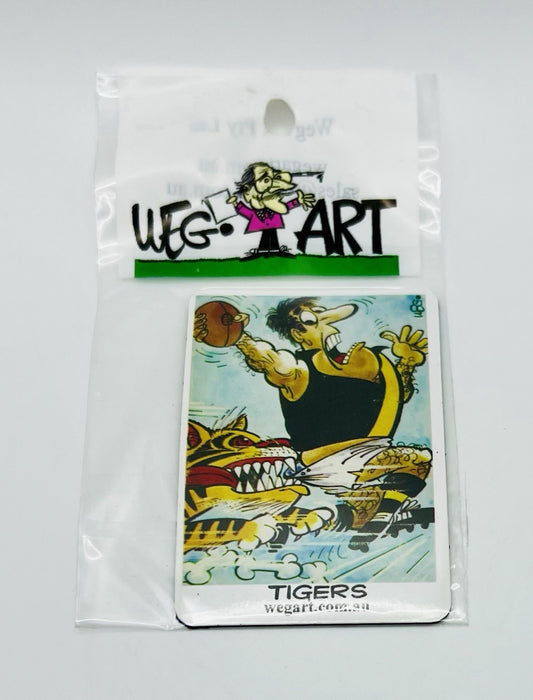 WEG WegArt Fridge Magnet - Richmond Tigers Sunicrust Card Image