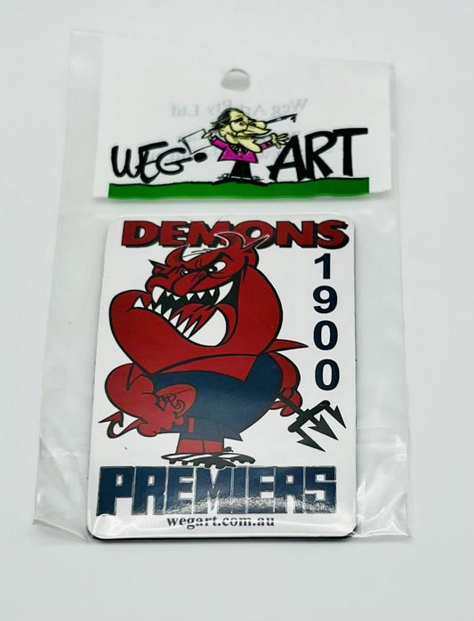 WEG WegArt Premiers Fridge Magnet - Melbourne Demons 1900
