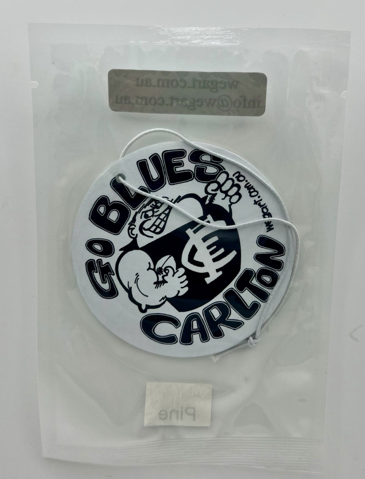 Carlton Blues WEG WegArt Car Air Freshener - PINE SCENT