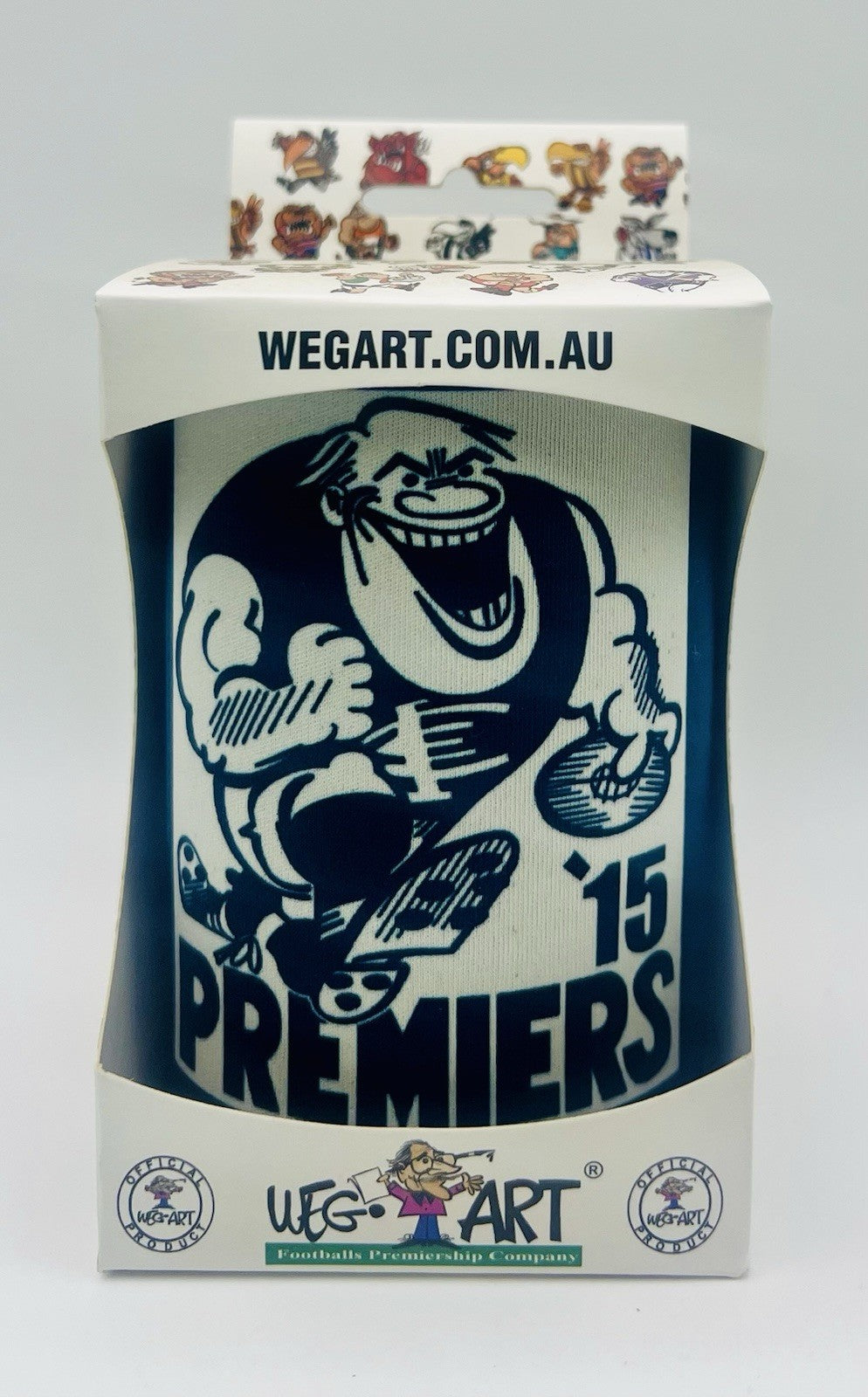 WegArt WEG Premiers Stubby Holder Can Cooler - Carlton Blues 1915