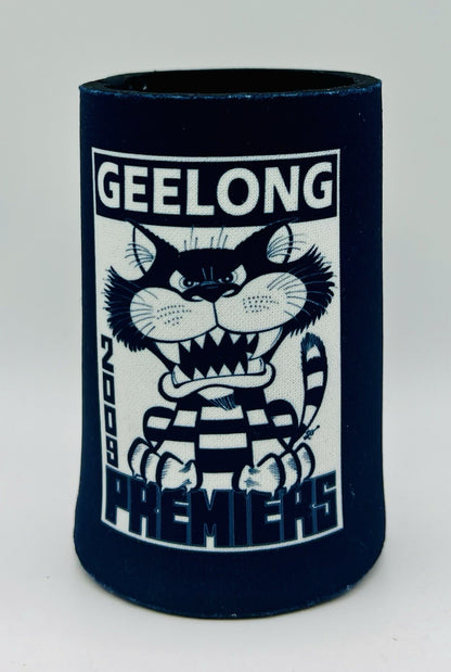 WegArt WEG Premiers Stubby Holder Can Cooler - Geelong Cats 2009