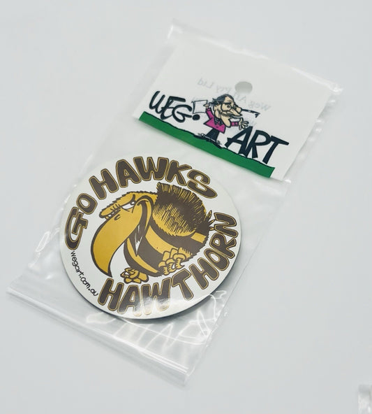 WEG WegArt Fridge Magnet - Hawthorn Hawks Round Magnet