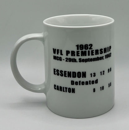 WegArt WEG Premiers Mug  - Essendon Bombers 1962