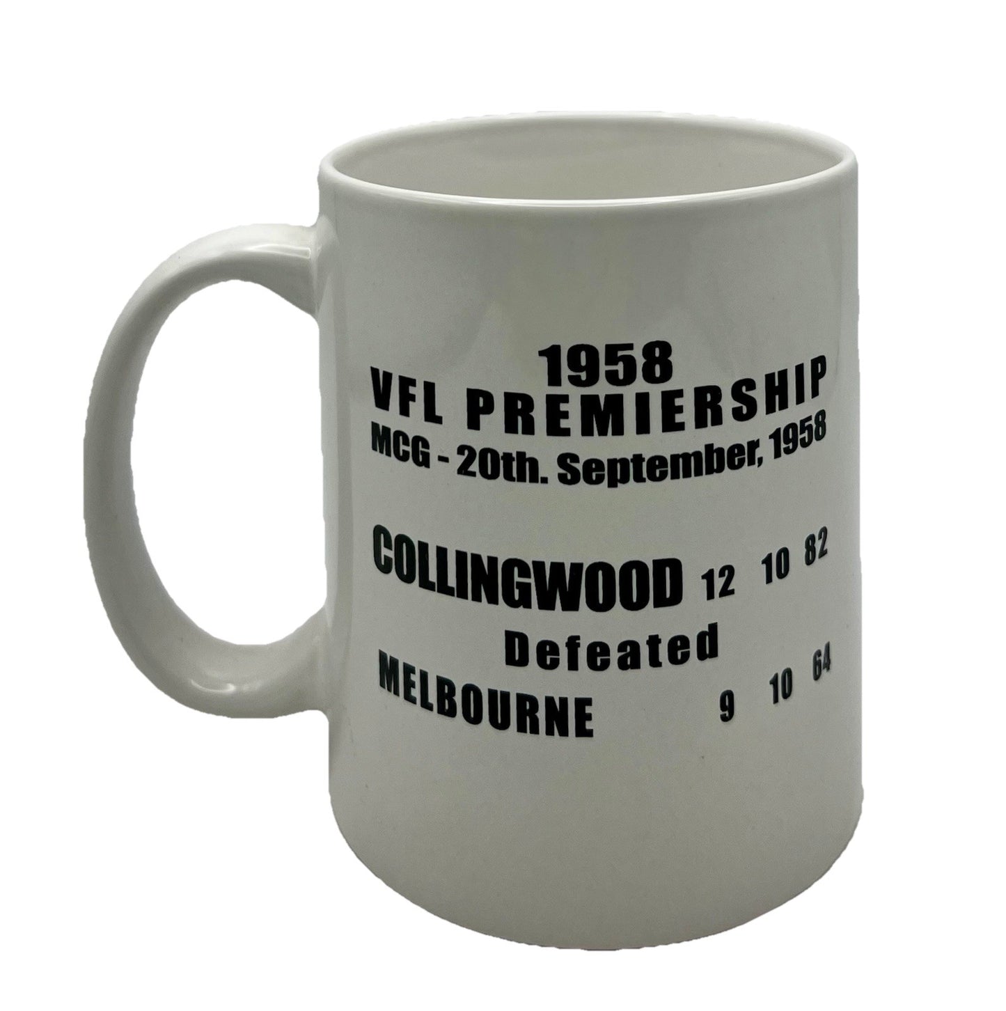 WegArt WEG Premiers Mug - Collingwood Magpies 1958