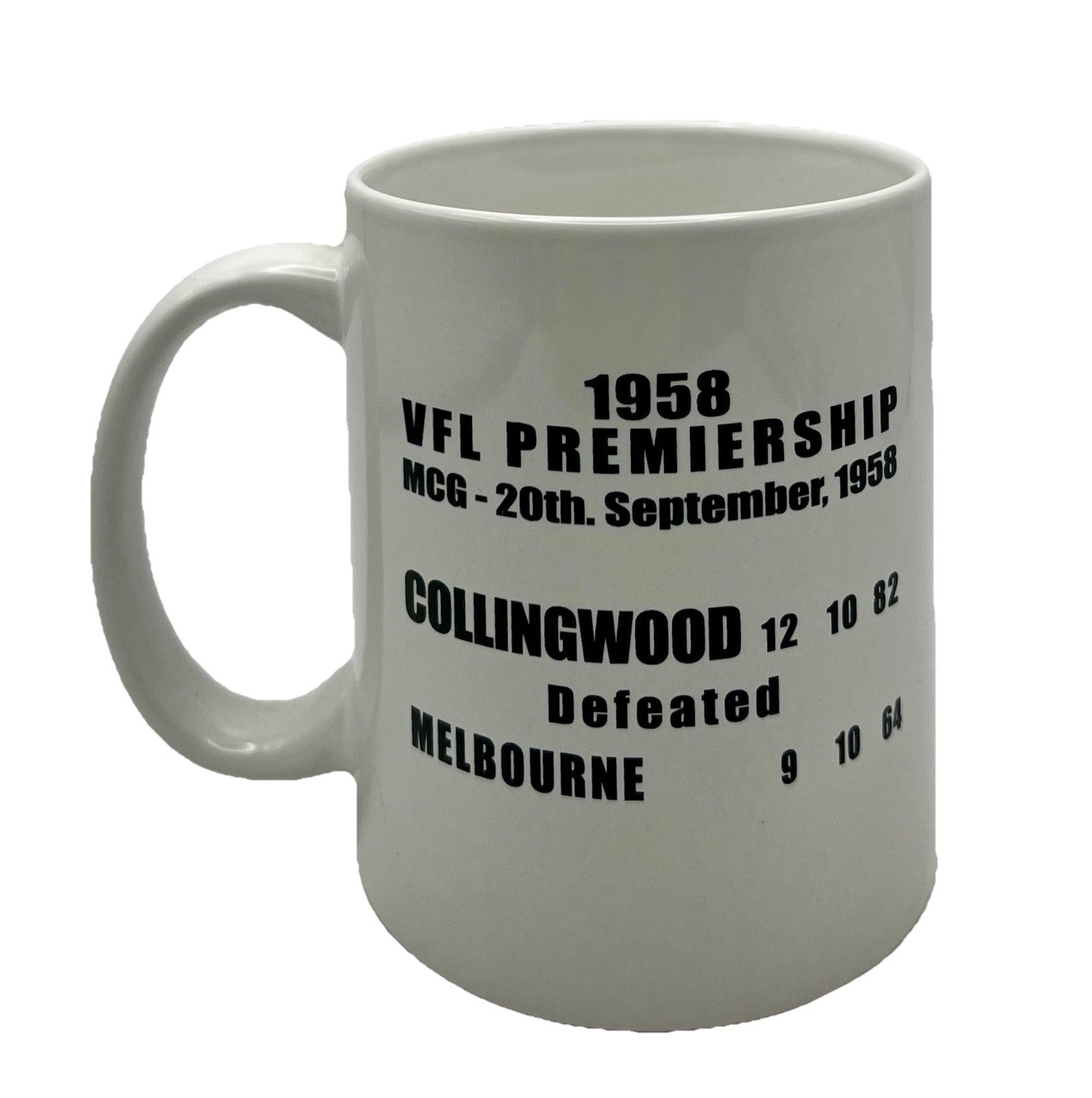 WegArt WEG Premiers Mug - Collingwood Magpies 1958