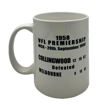 WegArt WEG Premiers Mug - Collingwood Magpies 1958