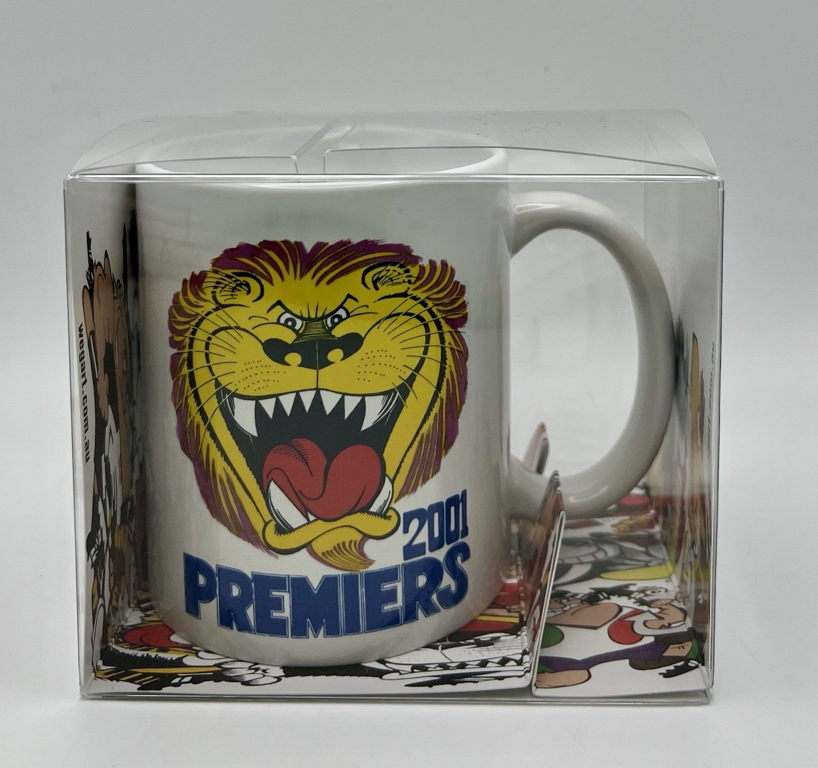 WegArt WEG Premiers Mug - Brisbane Lions 2001