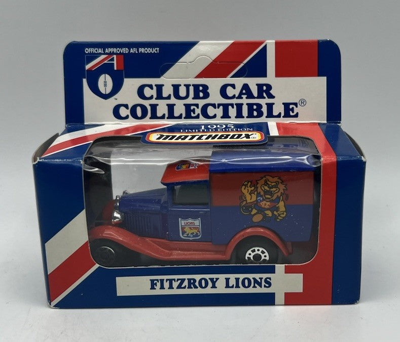 Vintage AFL 1995 Club Car Collectible Ford Model A Van Fitzroy Lions