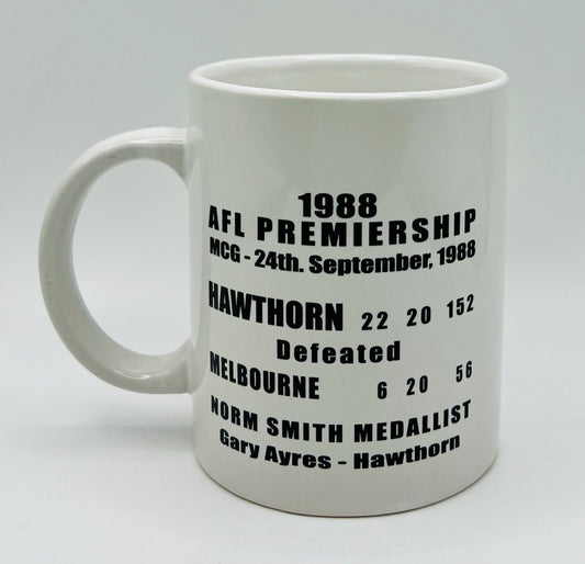 WegArt WEG Premiers Mug  - Hawthorn Hawks 1988