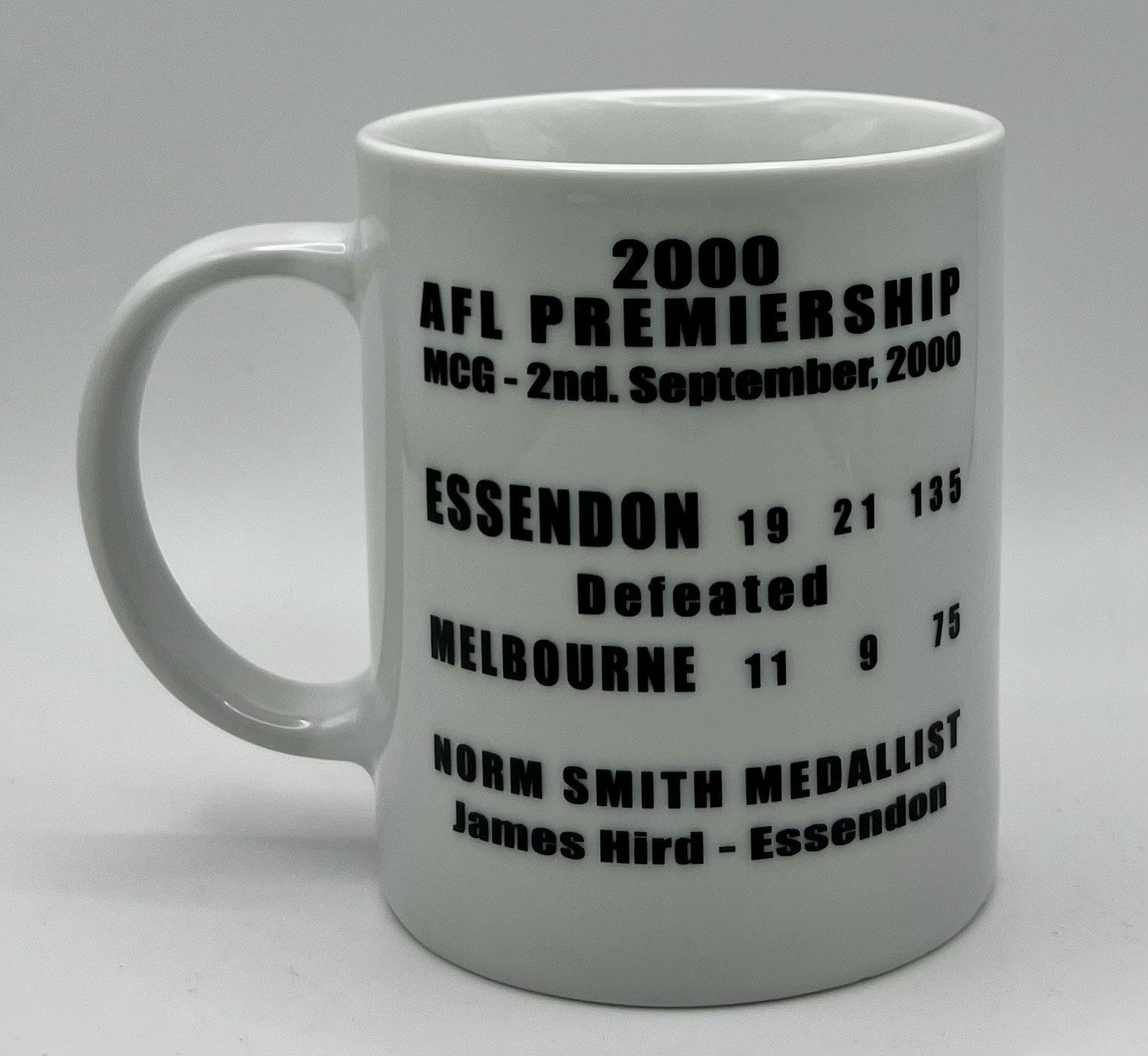 WegArt WEG Premiers Mug  - Essendon Bombers 2000