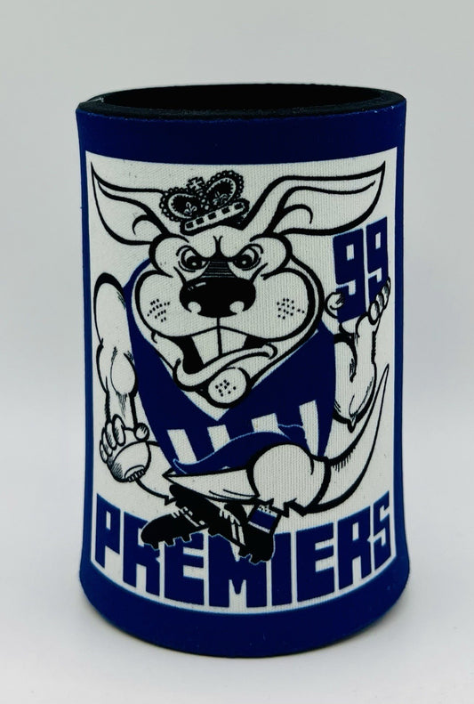WegArt WEG Premiers Stubby Holder Can Cooler - North Melbourne Kangaroos 1999
