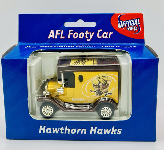 AFL Footy Car 2000 Limited Edition Model T Ford - Hawthorn Hawks