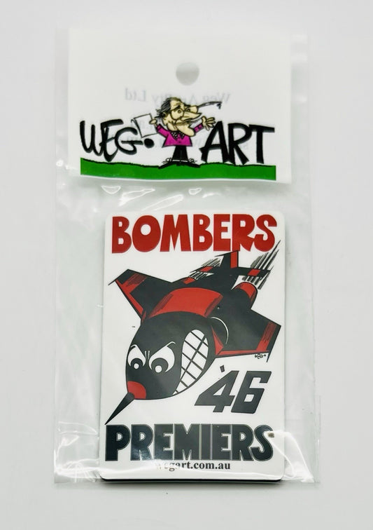 WEG WegArt Premiers Fridge Magnet - Essendon Bombers 1946