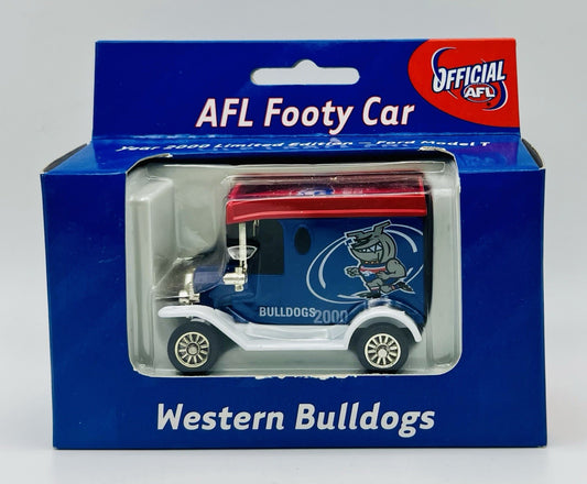 AFL Footy Car 2000 Limited Edition Model T Ford - Western Bulldogs