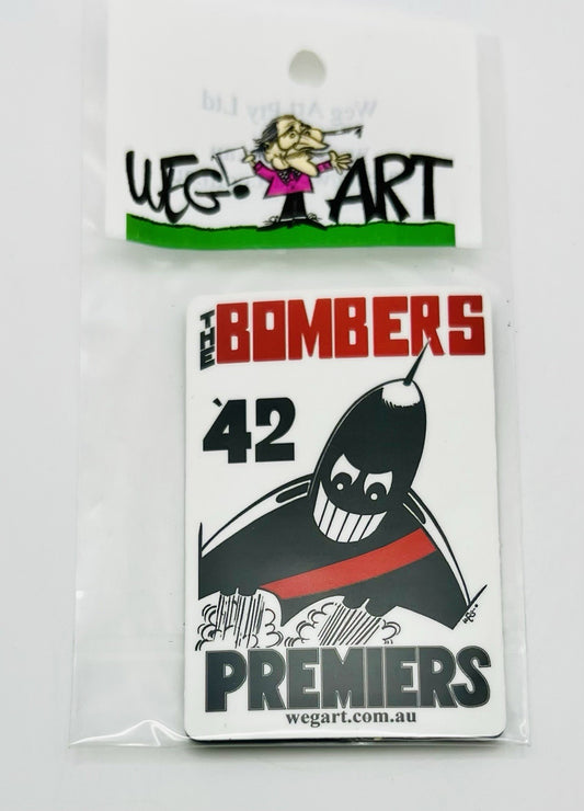 WEG WegArt Premiers Fridge Magnet - Essendon Bombers 1942