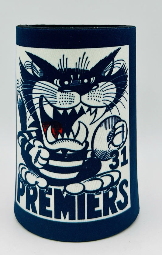 WegArt WEG Premiers Stubby Holder Can Cooler - Geelong Cats 1931