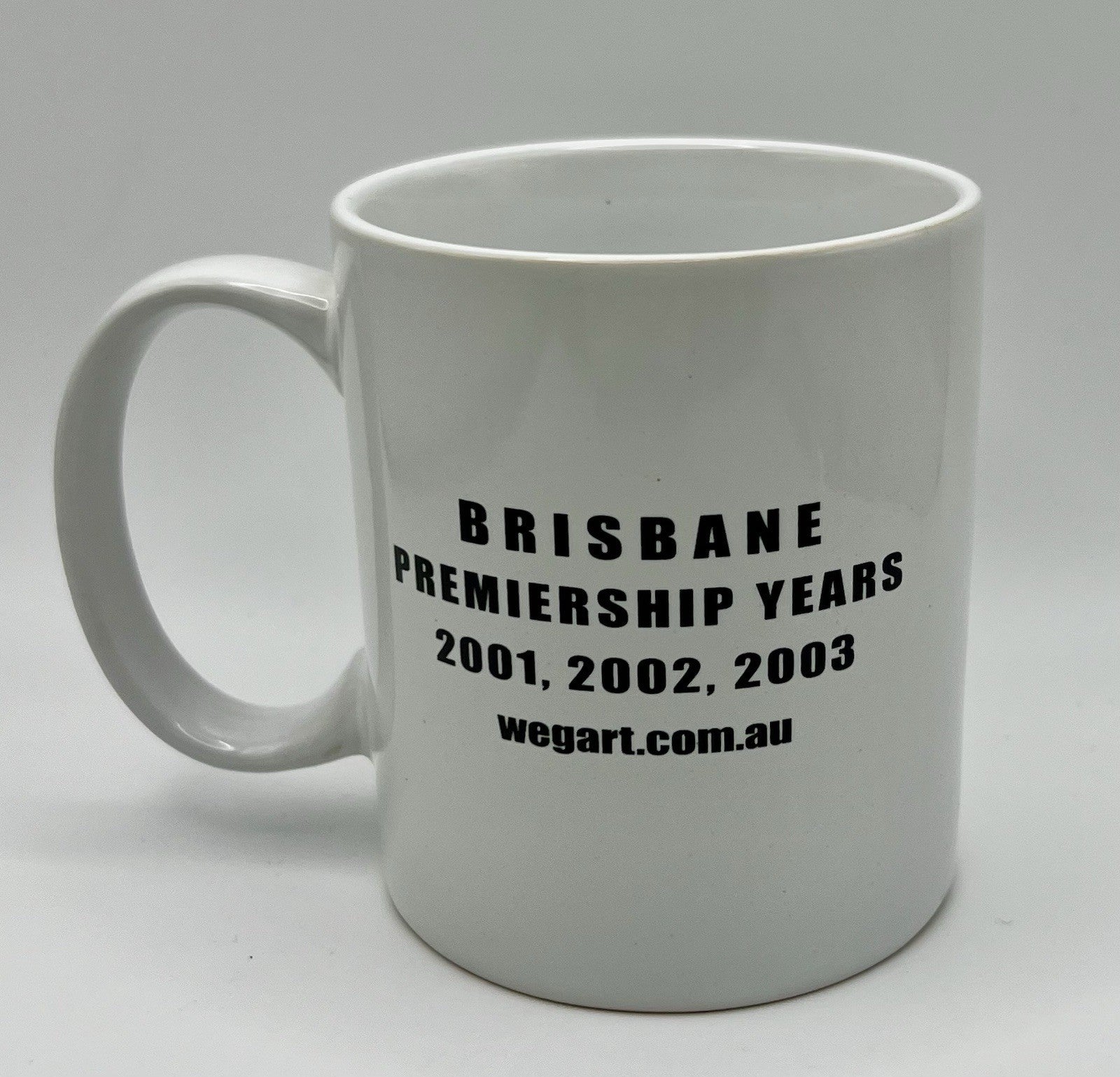 WegArt WEG “Carn The Lions” Brisbane Lions  Mug  - Early 2000’s