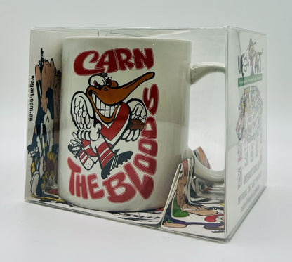 WegArt WEG Supporter Mug - Sydney Swans - “Carn The Bloods”