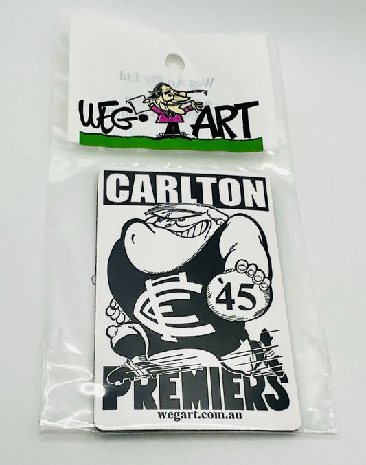 WEG WegArt Premiers Fridge Magnet - Carlton Blues 1945