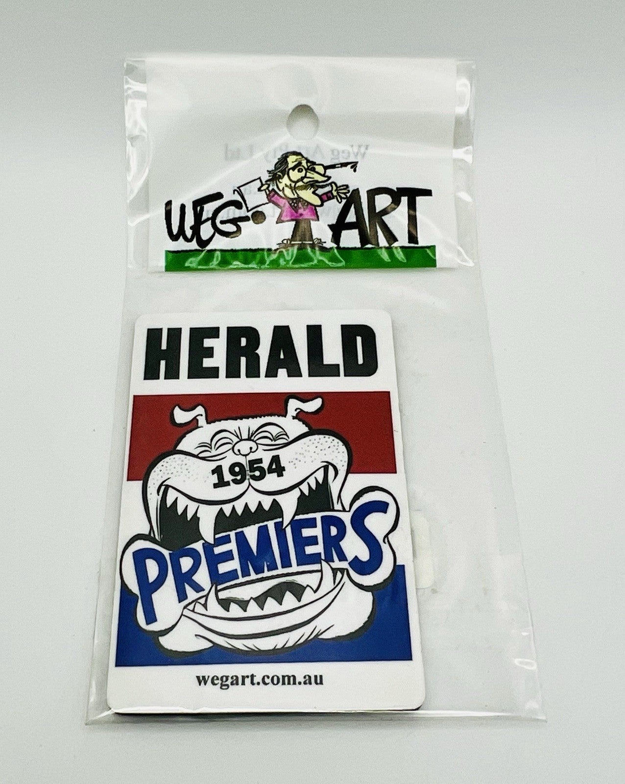 WEG WegArt Premiers Fridge Magnet - Western Bulldogs 1954