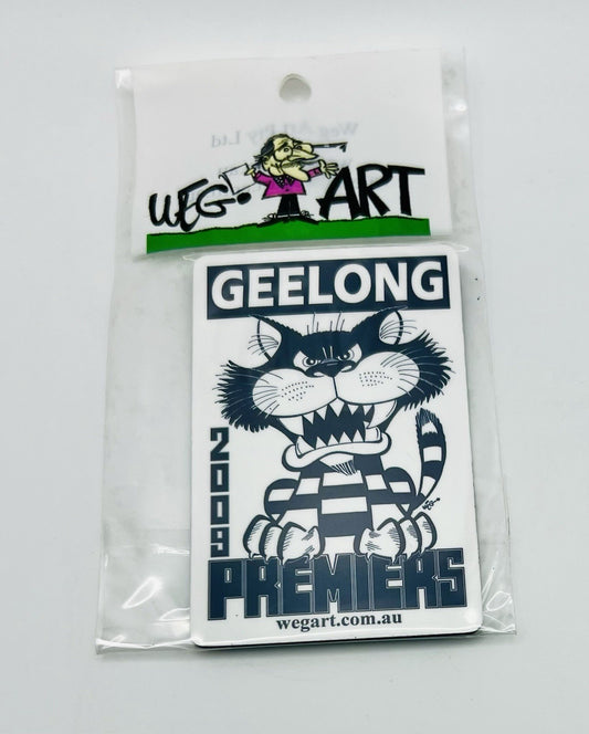 WEG WegArt Premiers Fridge Magnet - Geelong Cats 2009