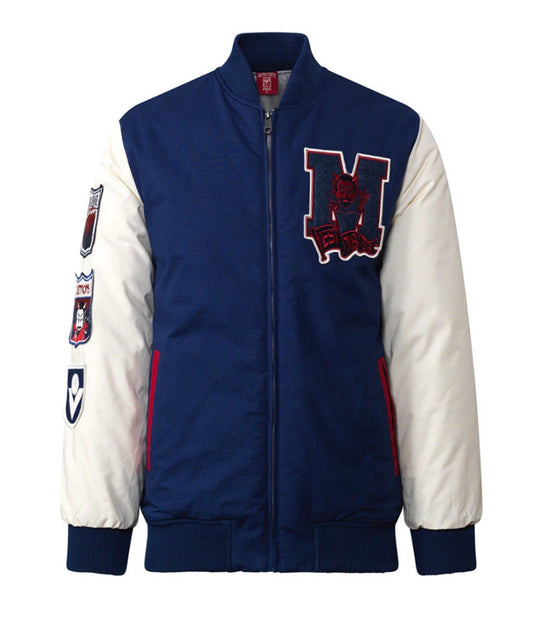 AFL Melbourne Demons Mens Collegiate Jacket - Size LARGE