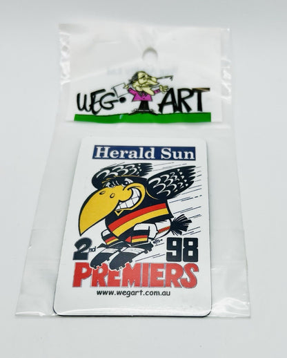 WEG WegArt Premiers Fridge Magnet - Adelaide Crows 1998