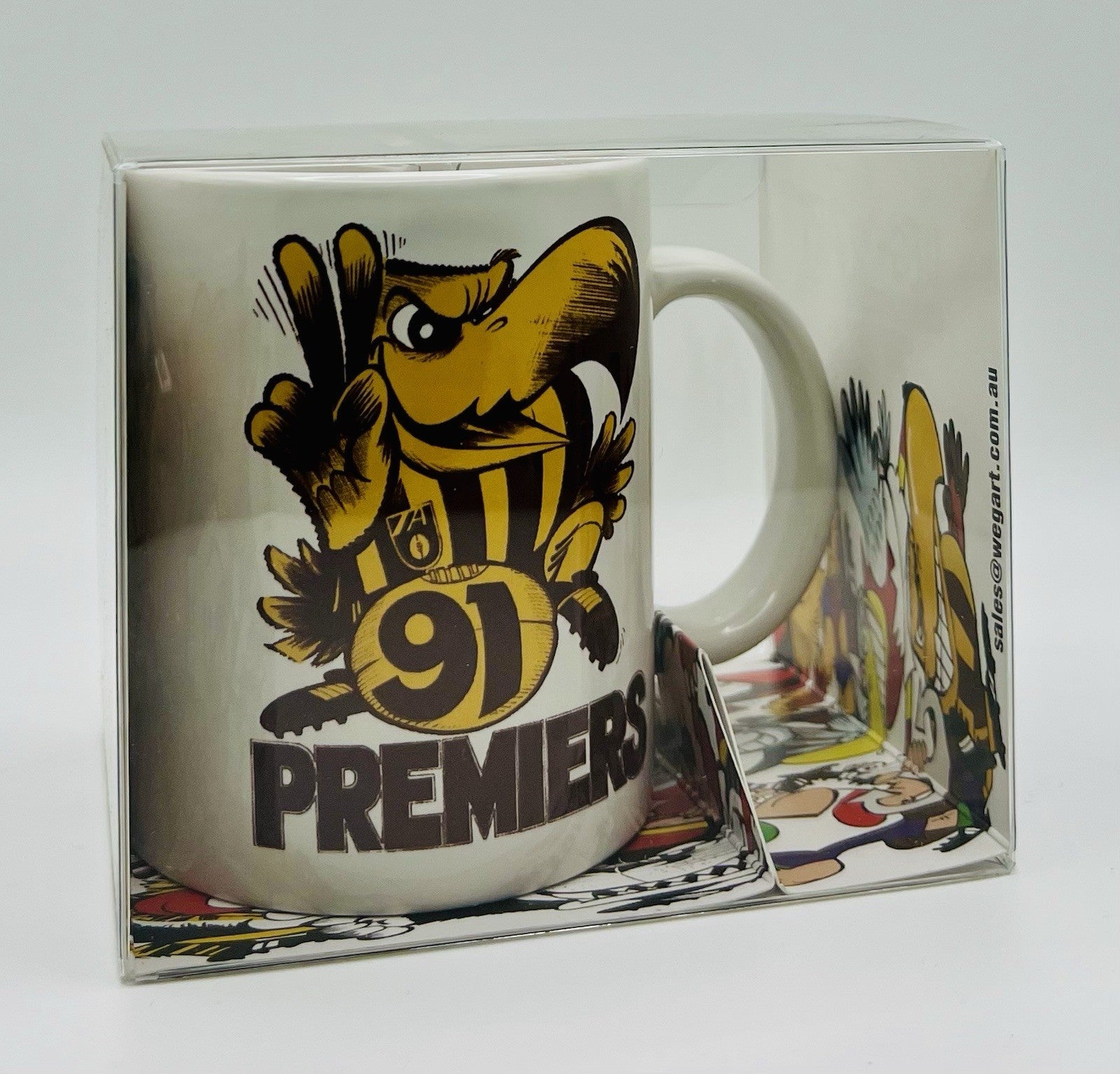 WegArt WEG Premiers Mug  - Hawthorn Hawks 1991