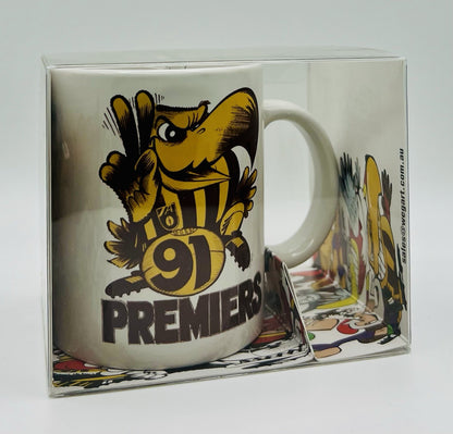 WegArt WEG Premiers Mug  - Hawthorn Hawks 1991