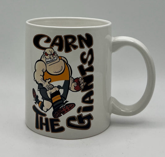 WegArt WEG Supporter Mug  - GWS Greater Western Sydney Giants “Carn The Giants”